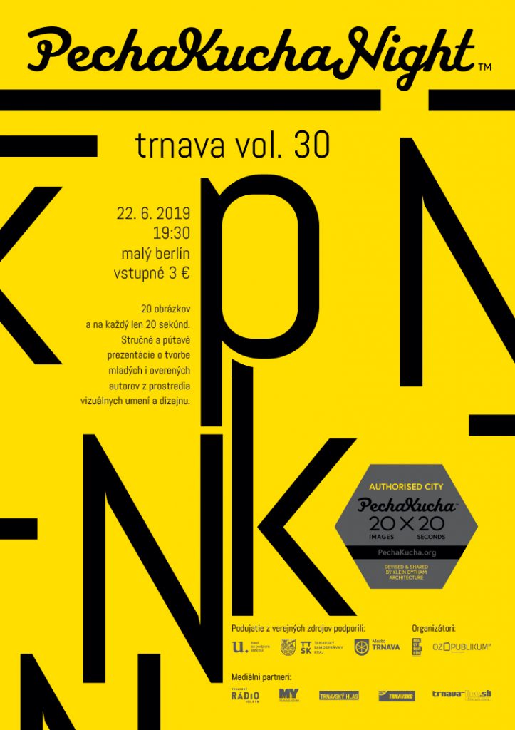 PechaKucha Night Trnava vol. 30, autor: Daria Petríková